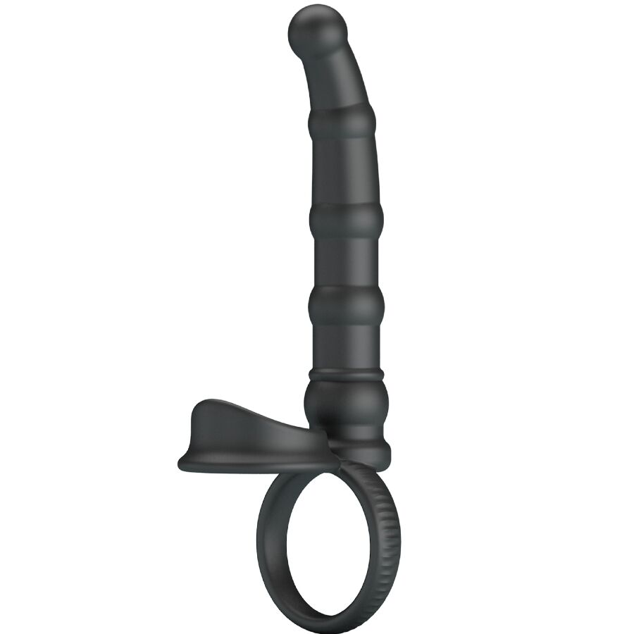 Anneau pénien Pretty Love Tatum avec plug et 10 modes de vibration