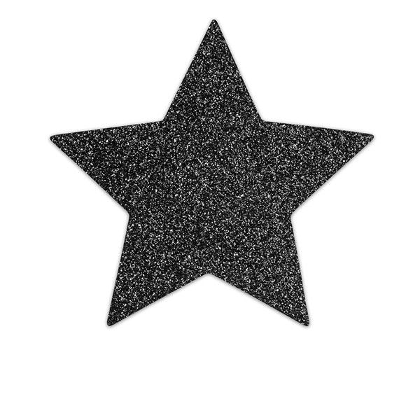 Cache-tétons Bijoux Indiscrets Flash Black Star