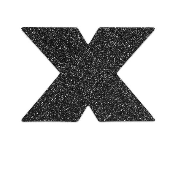 Bijoux Indiscrets Flash Cross cache-tétons noirs