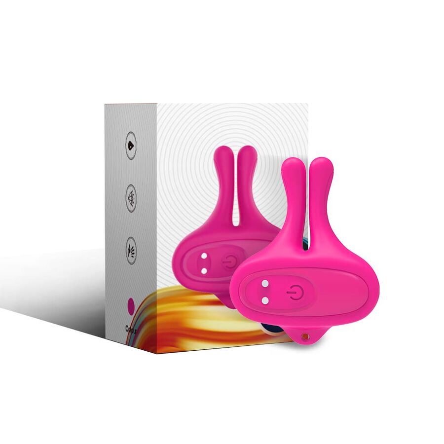 Pinces à tétons ARMONY avec vibrations, roses
