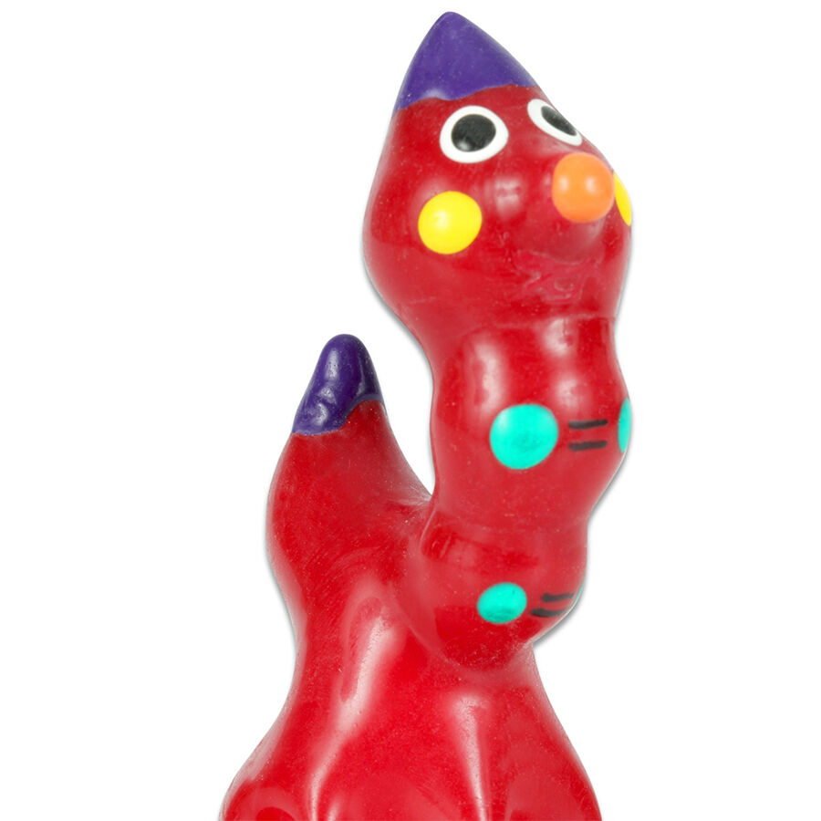CONDOMERIE Worm : cadeau érotique fantaisie peint à la main