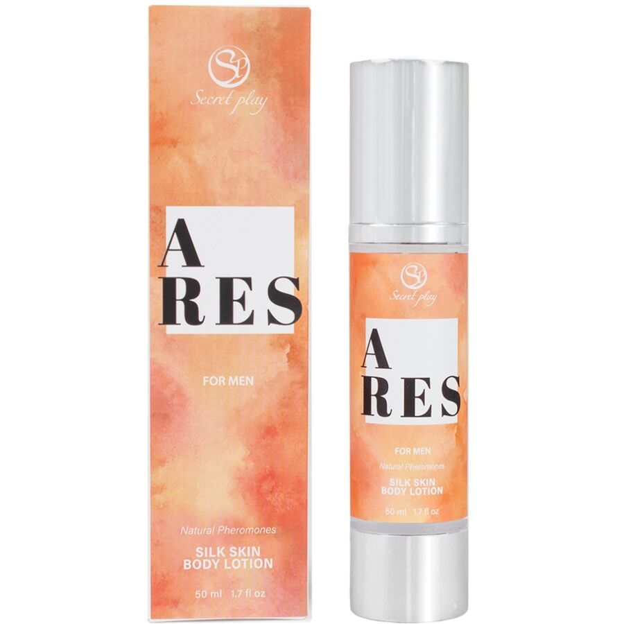 Lait pour le corps pour homme SECRETPLAY Ares Silk Skin, 50 ml