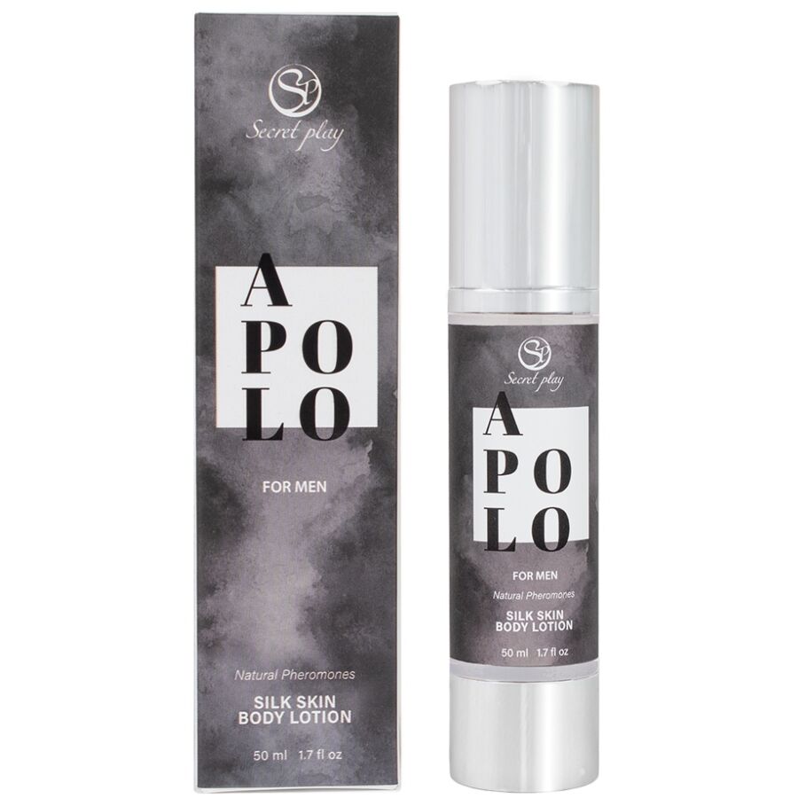 Lotion de massage SECRETPLAY Apolo Silk Skin pour homme, 50 ml