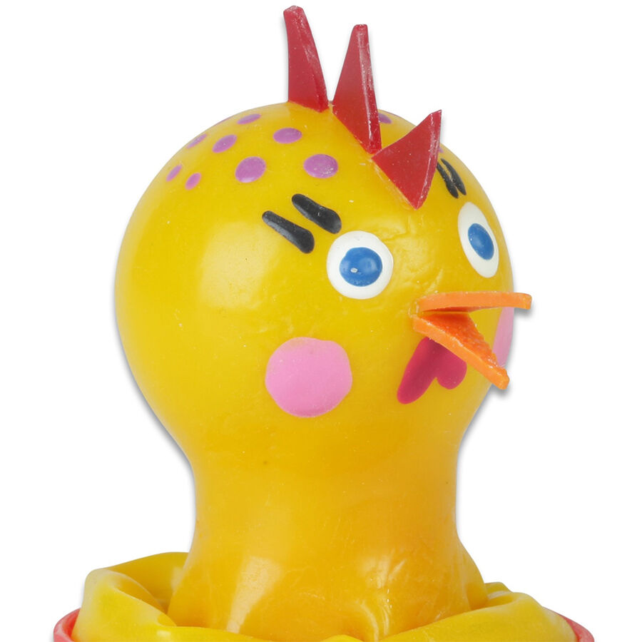 Préservatif fantaisie CONDOMERIE peint à la main avec motif de poulet