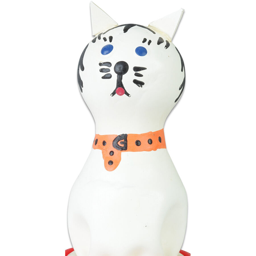 CONDOMERIE Cat White, cadeau érotique peint à la main