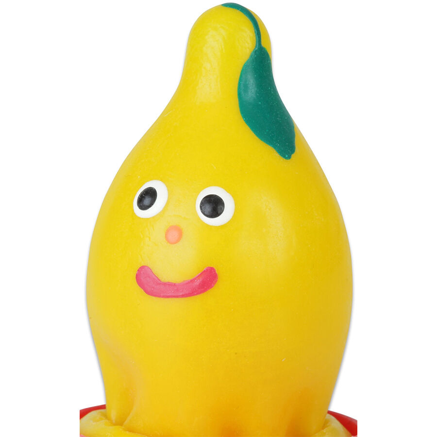 CONDOMERIE Lemon, cadeau érotique amusant peint à la main