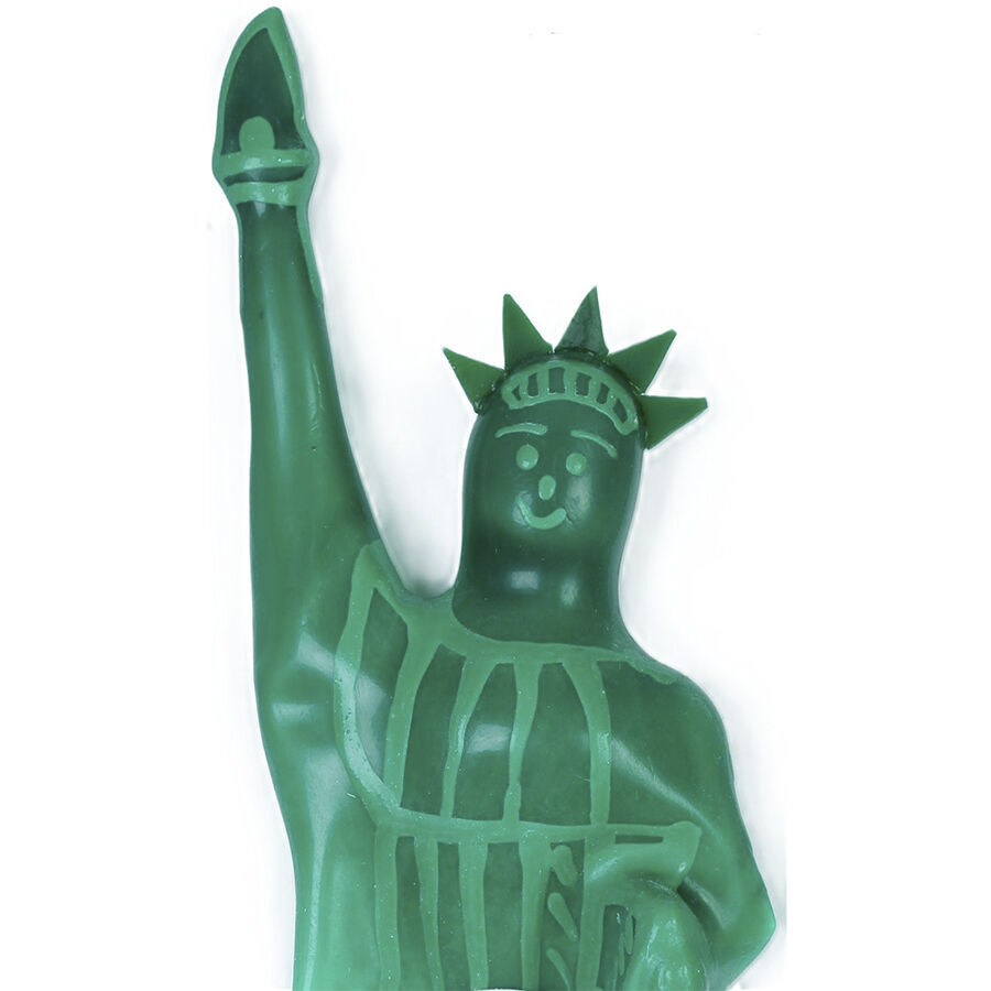CONDOMERIE Statue of Liberty XL, préservatif fantaisie peint à la main
