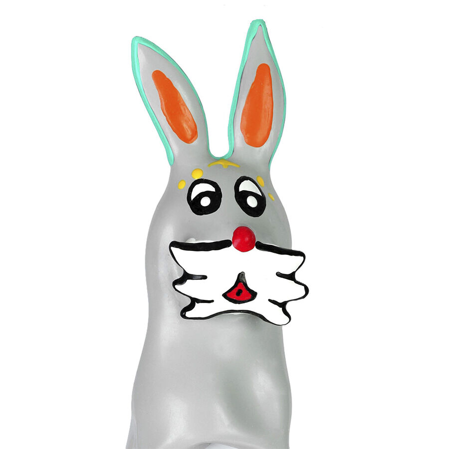 CONDOMERIE Bunny XL, cadeau érotique peint à la main