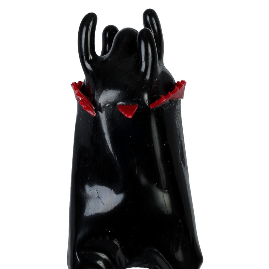 CONDOMERIE Black Tower XL, cadeau érotique peint à la main