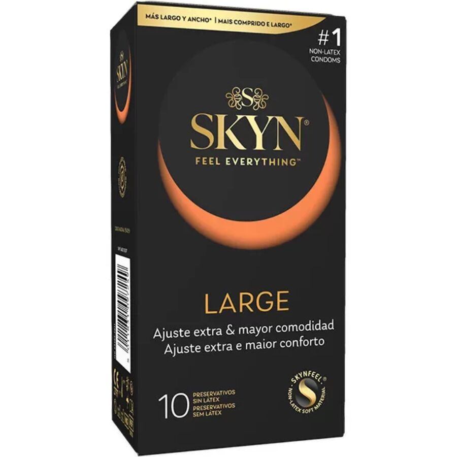 Préservatifs SKYN Large sans latex, 10 pièces