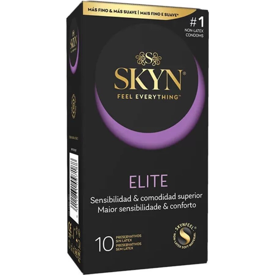 Préservatifs SKYN Elite sans latex, ultra fins, 10 pièces