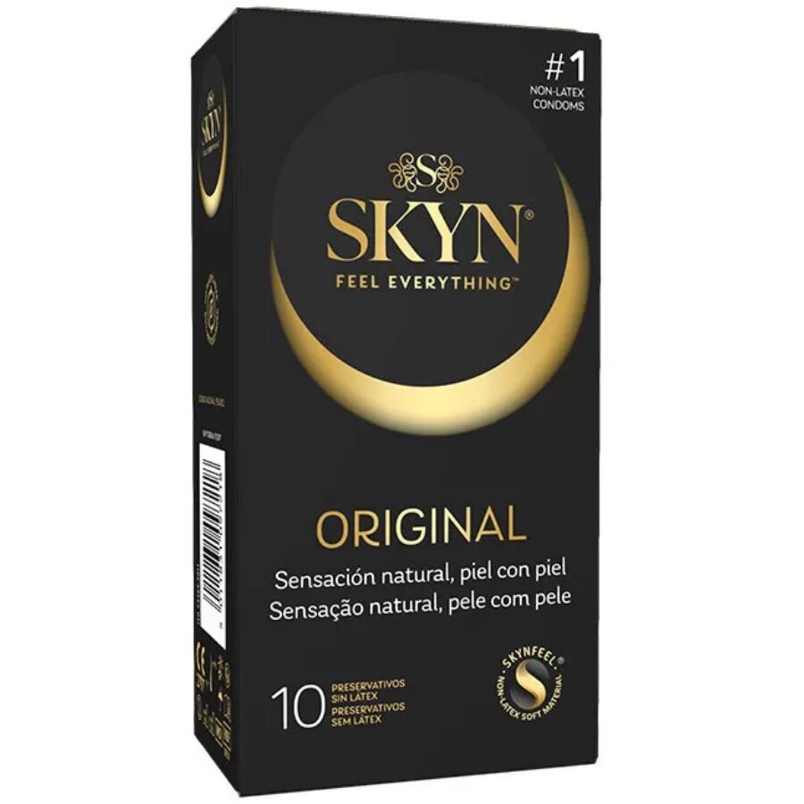 Préservatifs sans latex SKYN Original lubrifiés, boîte de 10