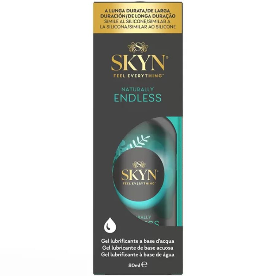 Lubrifiant à base d’eau SKYN Naturally Endless, 80 ml