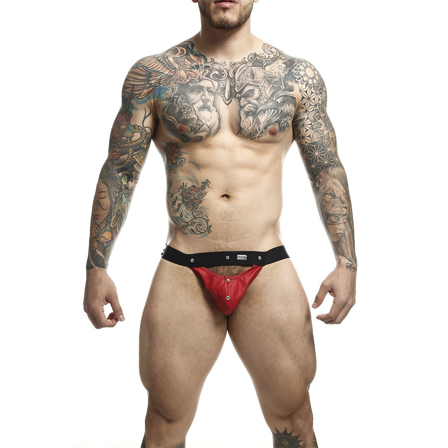Jockstrap en similicuir, maintien sport et coupe audacieuse MOB