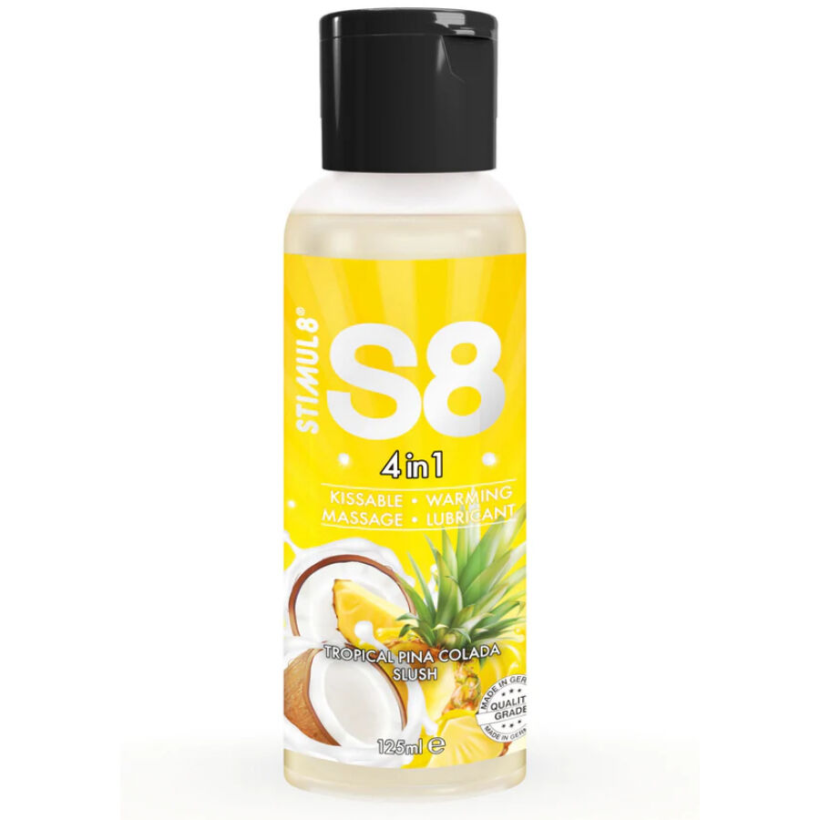 STIMUL8 S8 lubrifiant goût piña colada, 125 ml
