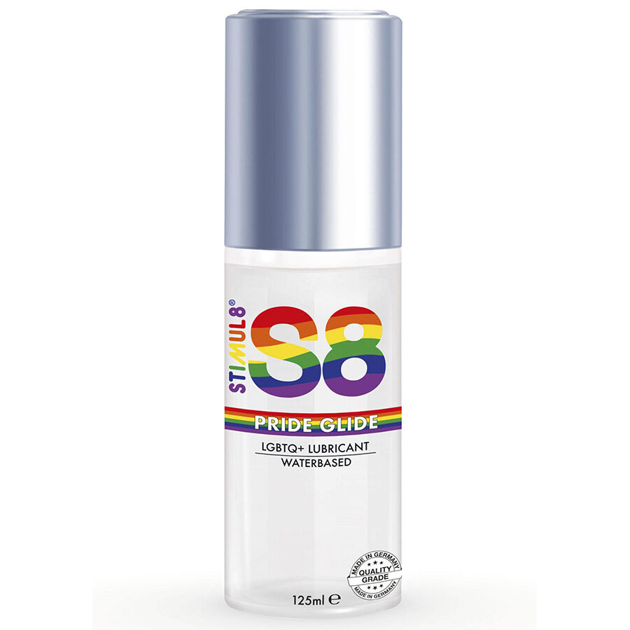 STIMUL8 S8 Glide Pride lubrifiant à base d’eau, 125 ml