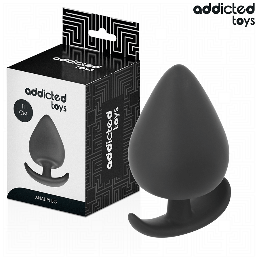 Plug anal XXL en silicone ADDICTED TOYS, 11 cm