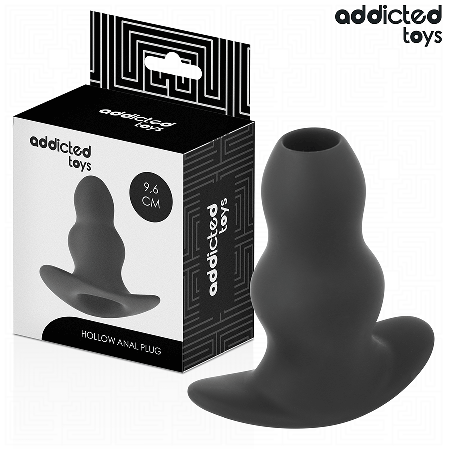 Plug anal creux en silicone ADDICTED TOYS, taille M