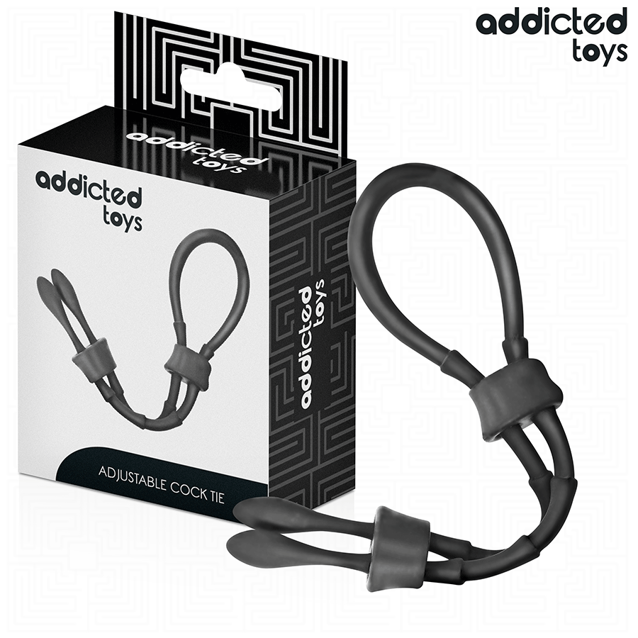 Anneau pénien réglable en silicone ADDICTED TOYS