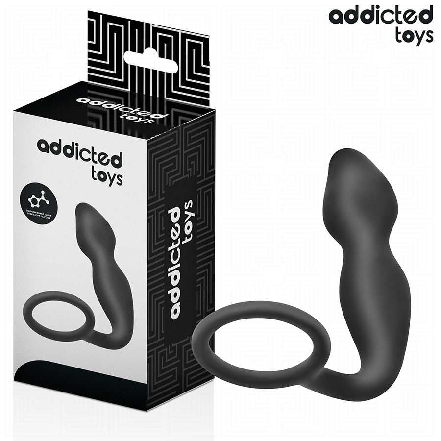 Plug anal ADDICTED TOYS avec anneau Model 2 en silicone