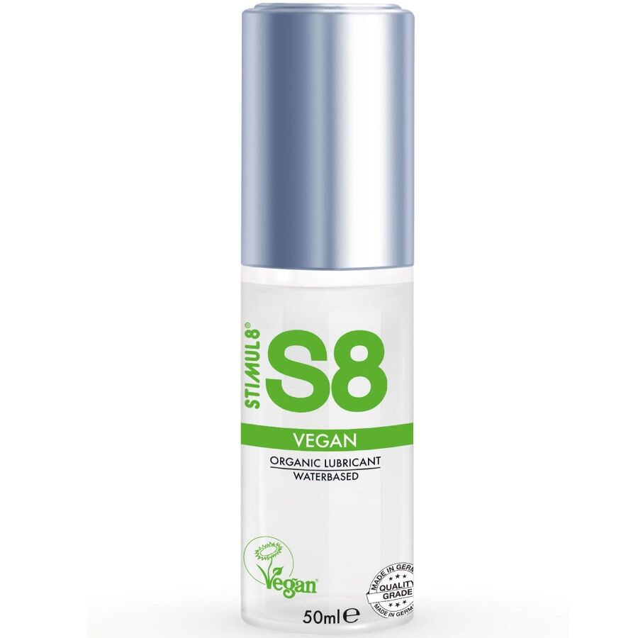 Gel lubrifiant végan à base d’eau STIMUL8 S8, 50 ml