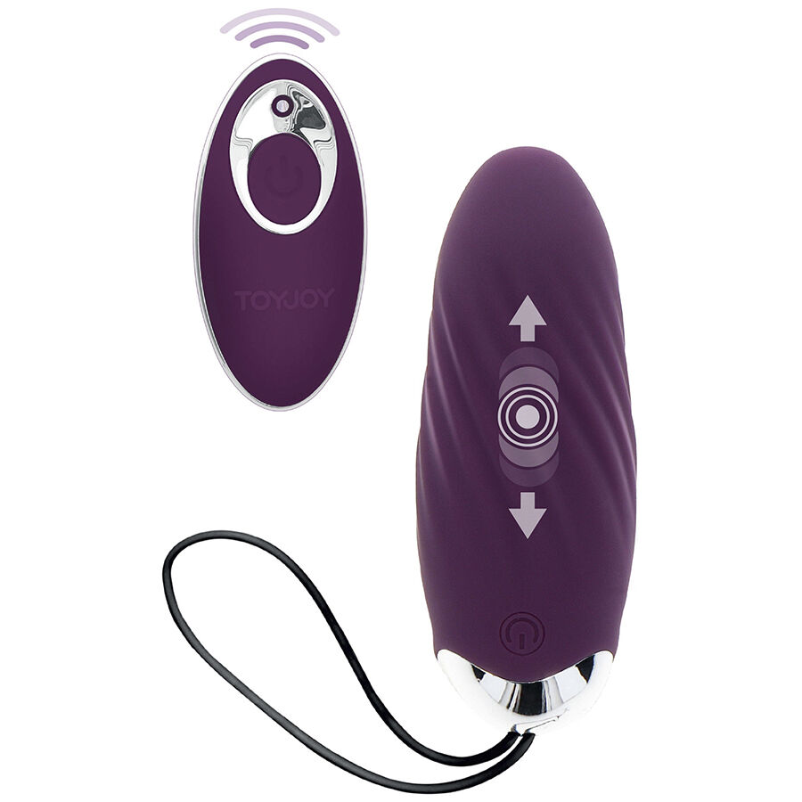 Vibromasseur TOYJOY Happiness Knock Knock Eggstavagant avec télécommande
