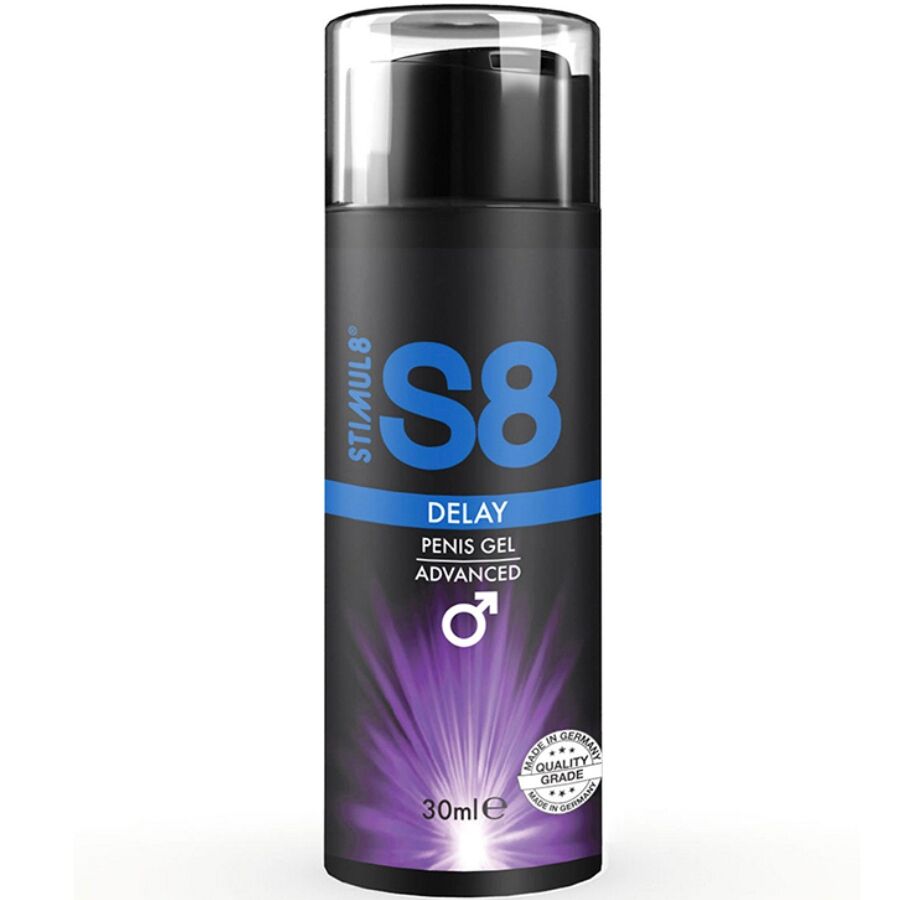 Gel retardateur pour pénis STIMUL8 S8, 30 ml