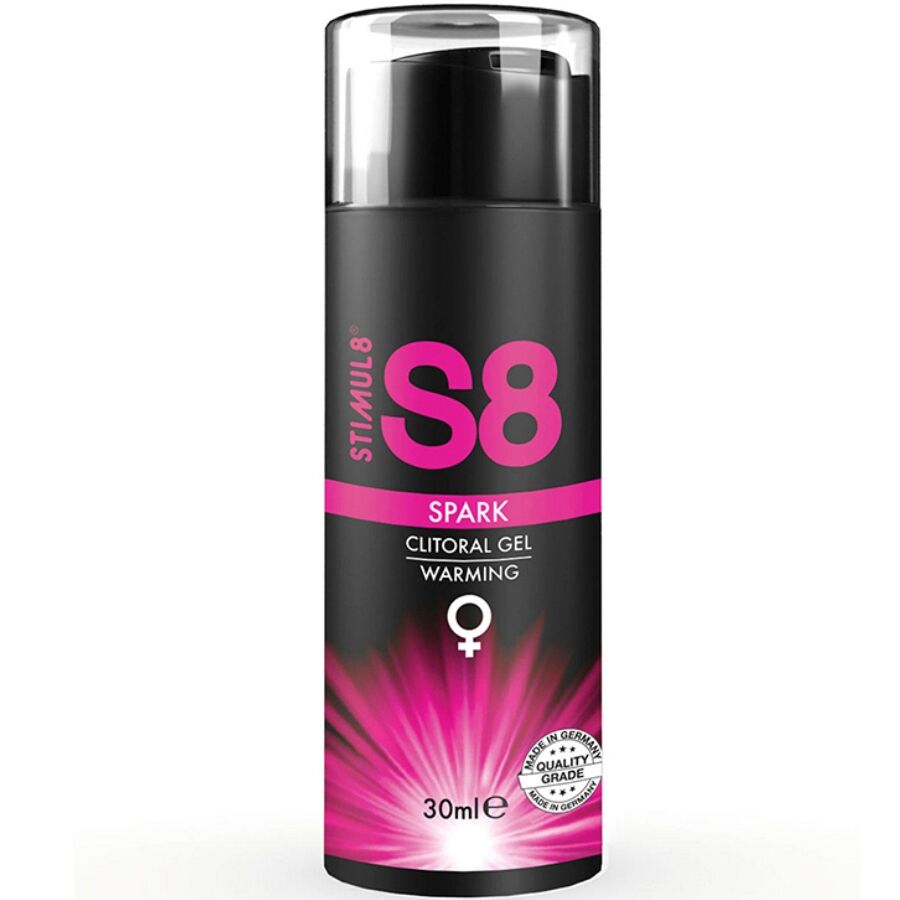 STIMUL8 S8 Spark gel chauffant pour le clitoris, 30 ml