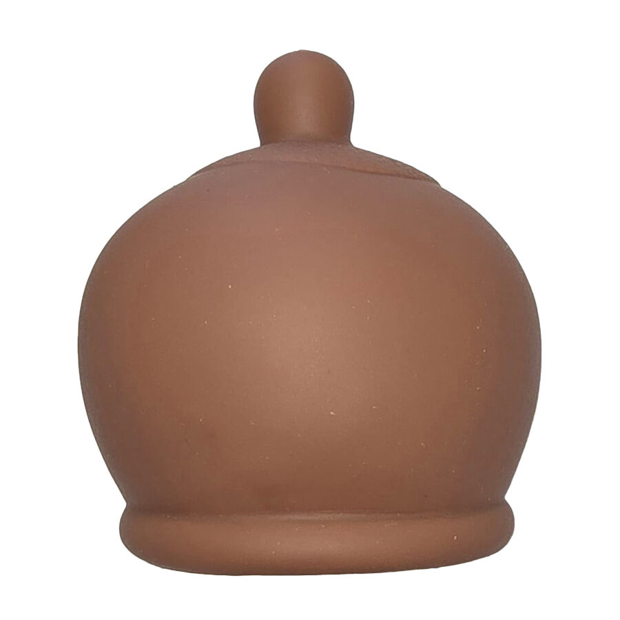 DIABLO PICANTE balle anti-stress en forme de poitrine, marron