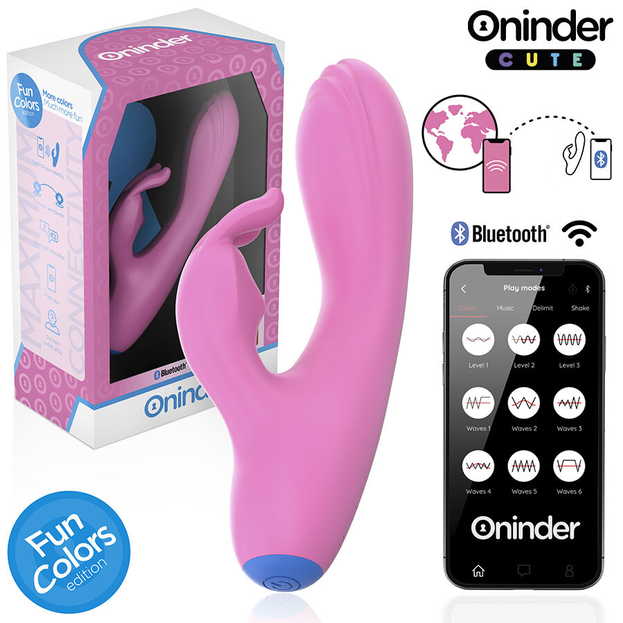 Vibromasseur connecté ONINDER CUTE Love Bunny
