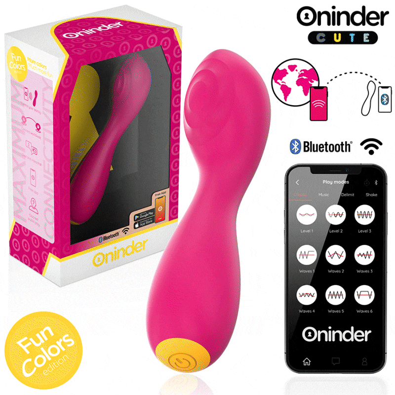 ONINDER CUTE Love Buddy Master, vibromasseur connecté avec fonction tapotement