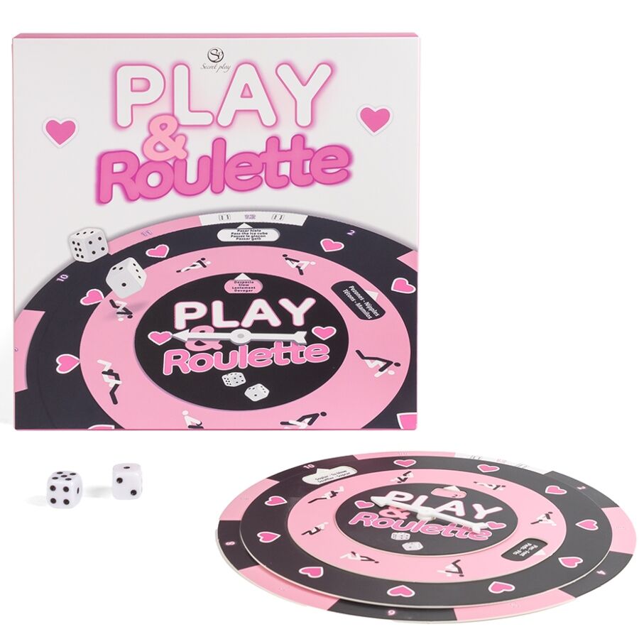 SECRETPLAY Play & Roulette, jeu de dés érotique