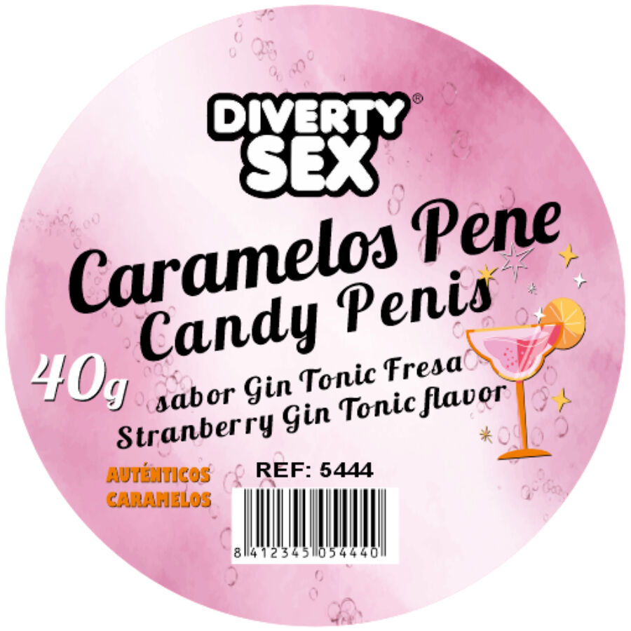 Bonbons DIABLO PICANTE au gin tonic, cadeau coquin et amusant