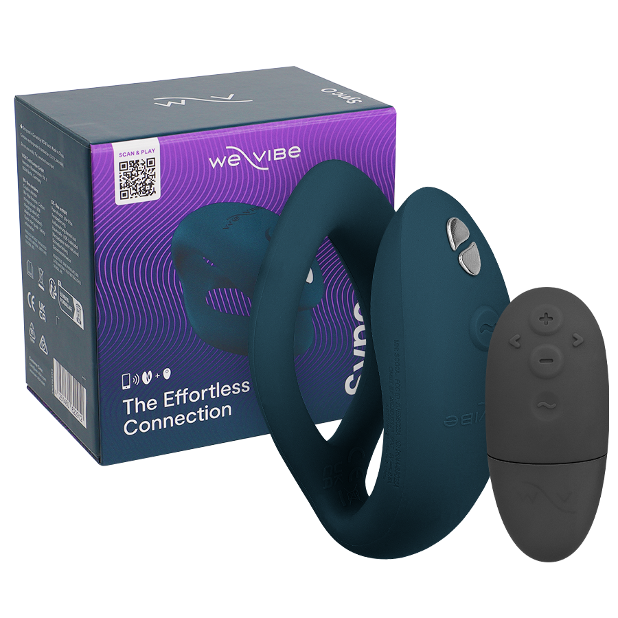 Vibromasseur de couple en forme de C, ajustement flexible et rechargeable par USB WE VIBE