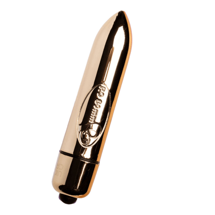 Mini vibromasseur ROCKS-OFF RO-80 couleur or champagne