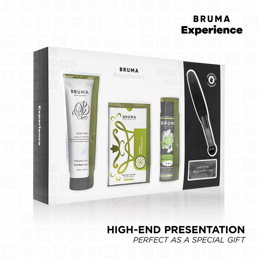 Coffret massage BRUMA Sweet Temptation sur le thème de la pastèque
