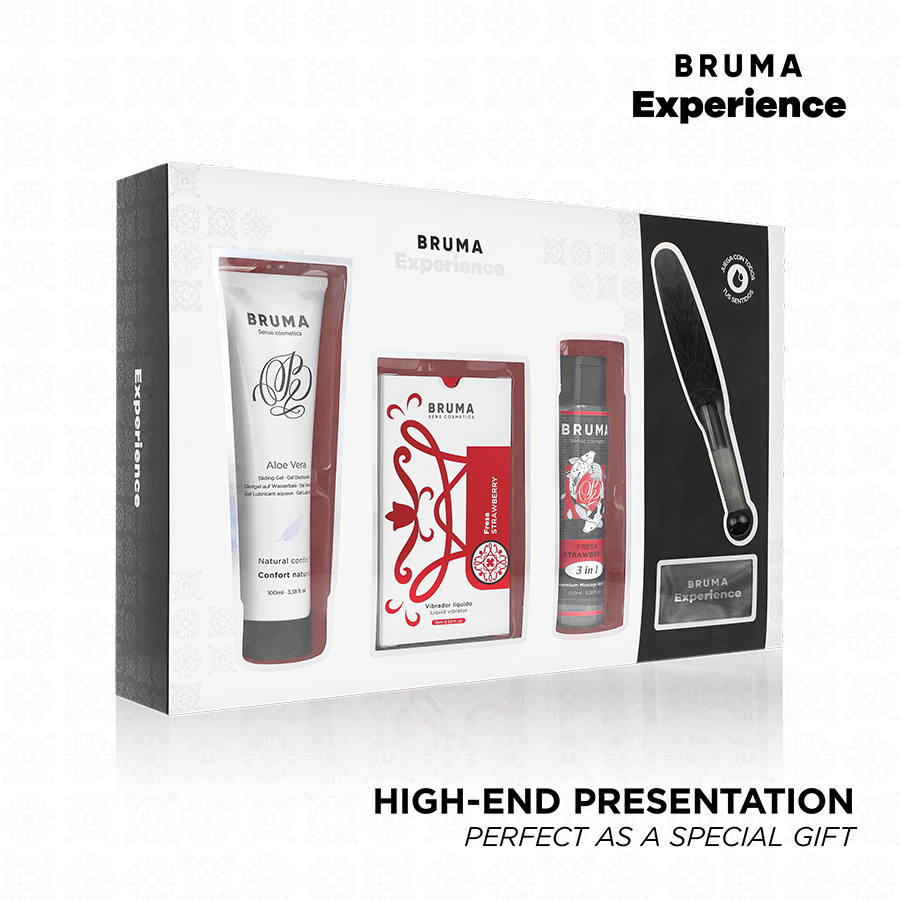 Coffret de massage BRUMA Xperience Sweet Strawberry