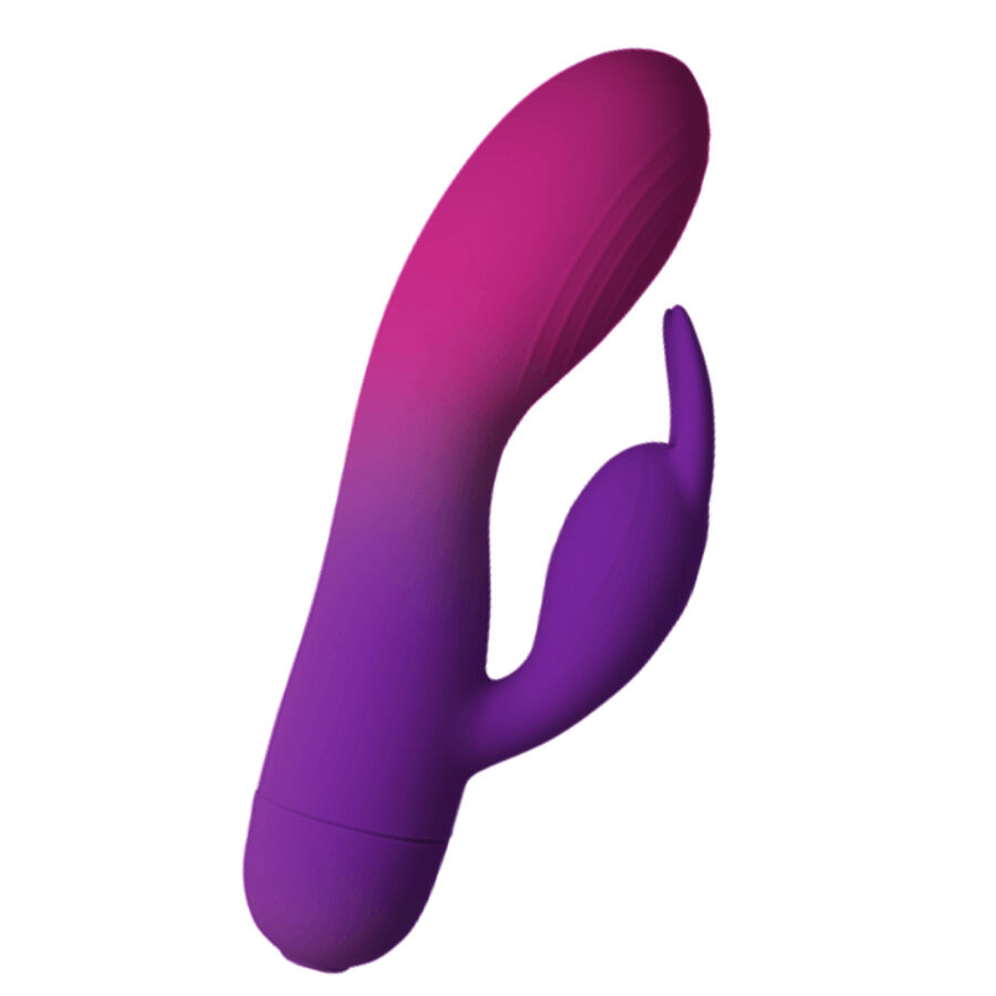 ROCKS-OFF GLO GIRL vibromasseur rabbit violet
