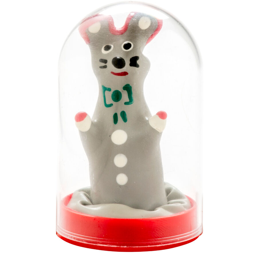 Préservatif fantaisie CONDOMERIE peint à la main avec motif souris