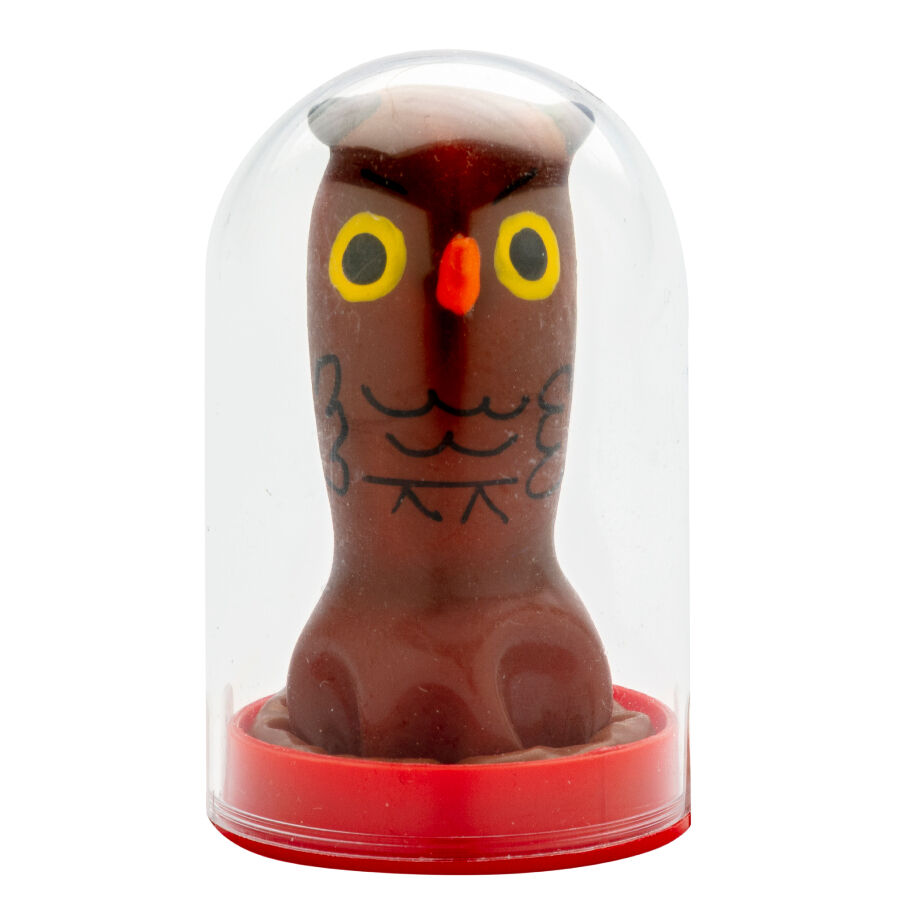 Cadeau érotique CONDOMERIE peint à la main avec motif de hibou
