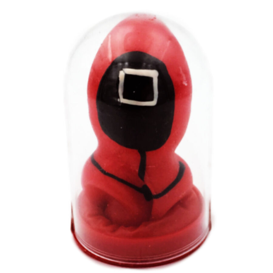 CONDOMERIE Square : préservatif fantaisie peint à la main, un cadeau drôle et déco pour adultes