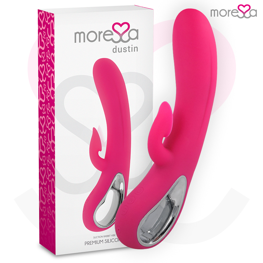 MORESSA Dustin, vibromasseur lapin avec stimulation clitoridienne