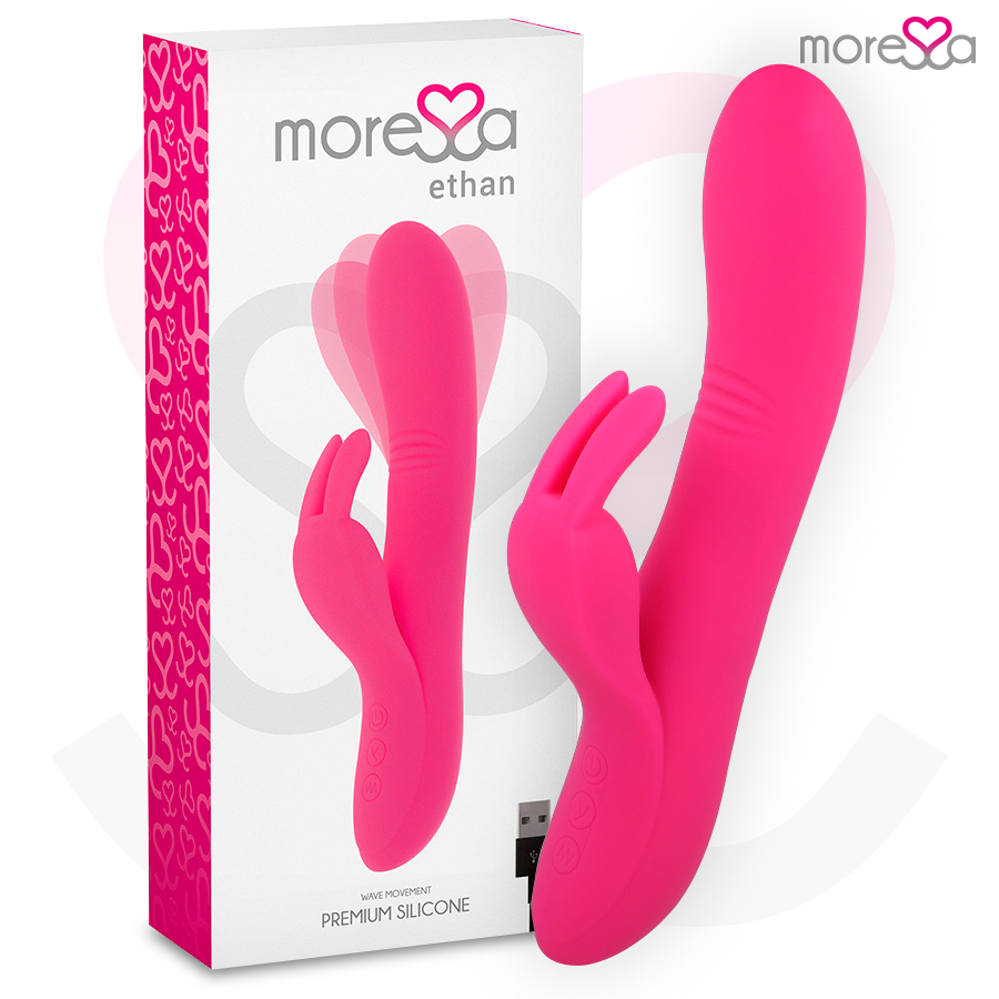 Stimulateur rabbit MORESSA Ethan avec mouvement ondulant