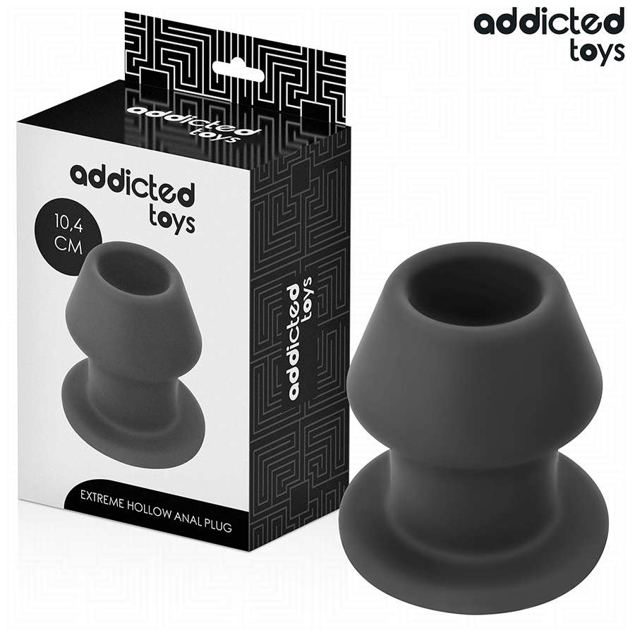 Addicted Toys Extreme Hollow plug anal en silicone, taille L