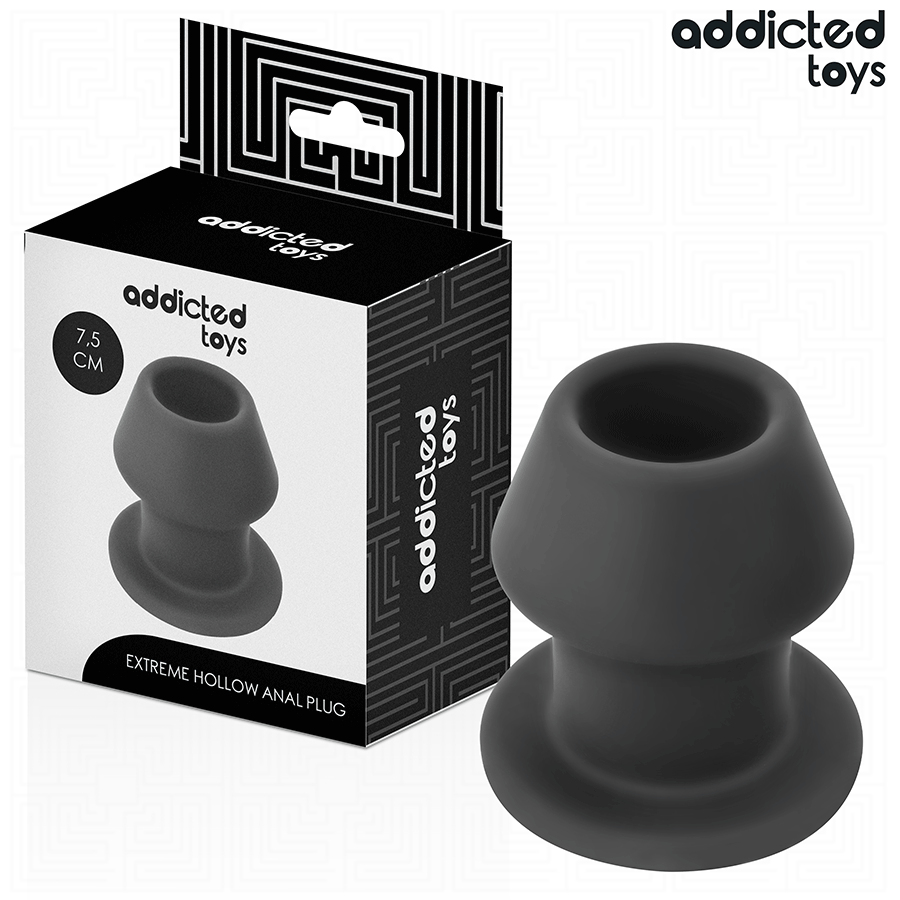 Plug anal ADDICTED TOYS Extreme Hollow en silicone, taille S