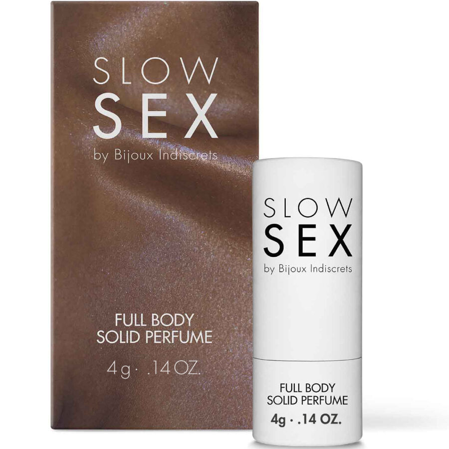 Parfum solide pour le corps Bijoux Slow Sex, senteur noix de coco