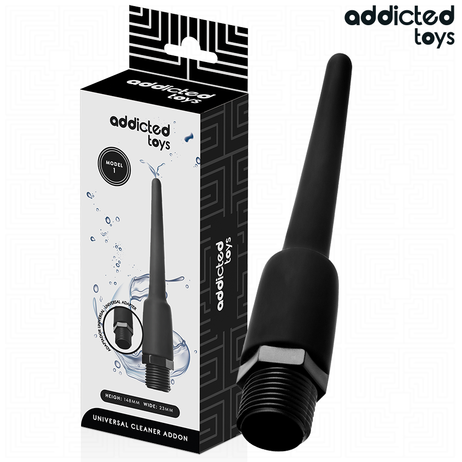 Douche anale Addicted Toys avec adaptateur universel Model 1