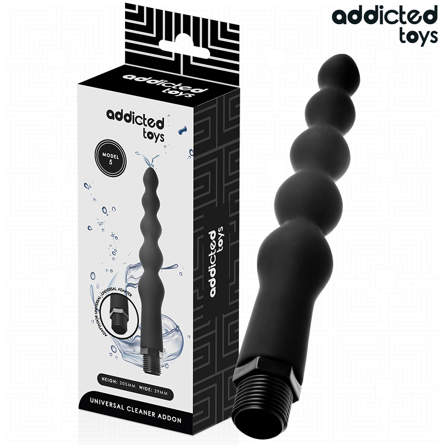 Addicted Toys Nettoyeur anal Model 5 avec adaptateur universel