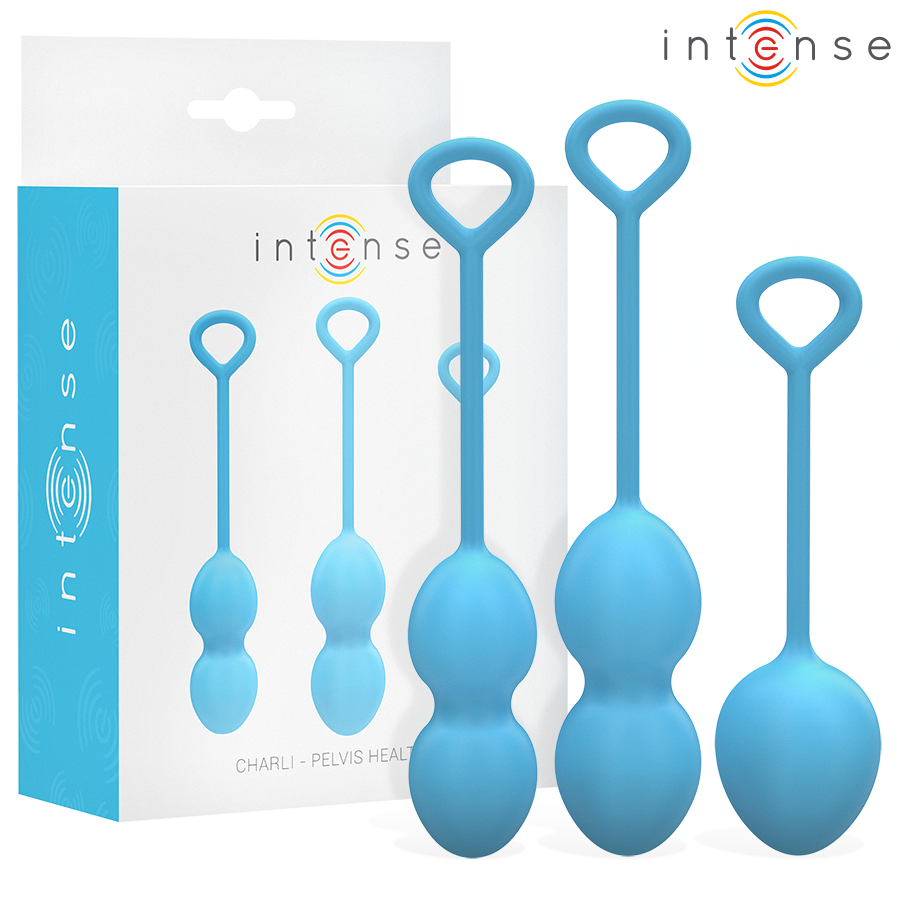 Set de boules de rééducation périnéale INTENSE Charli Ocean Blue