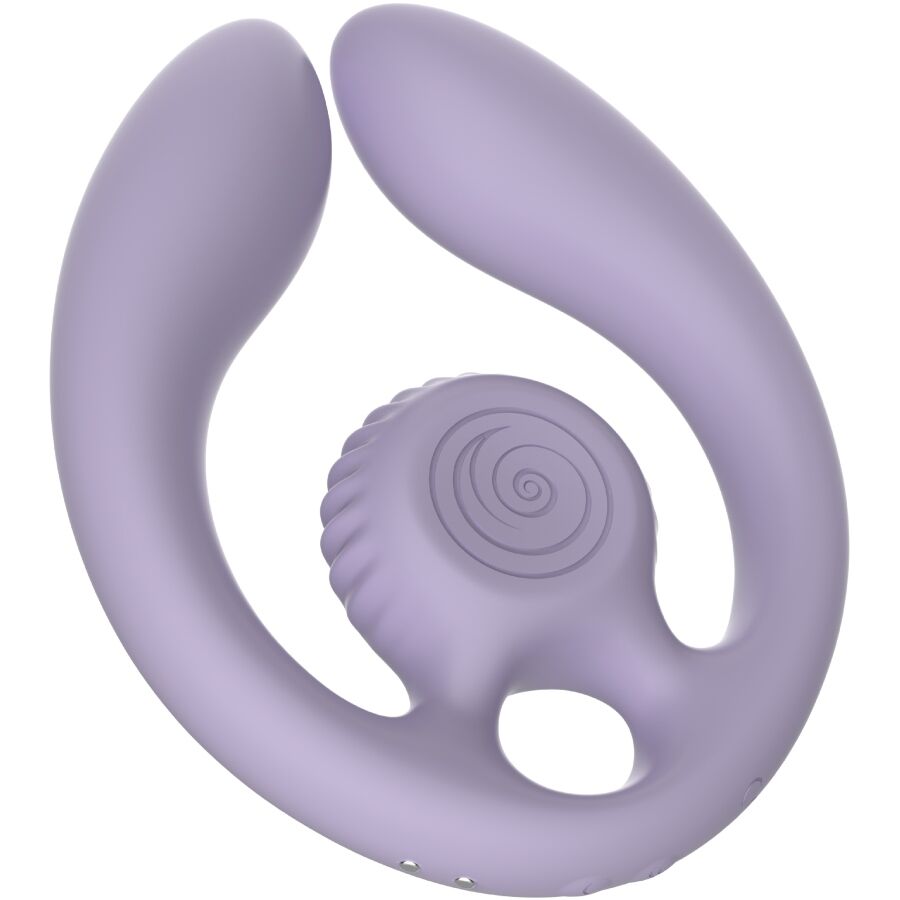 SNAIL VIBE GIZI Duo vibromasseur pour couple avec télécommande, lilas